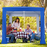 Easy Setup 2 x 2M Beach Tent with Folding Table and UPF 50+ Protection