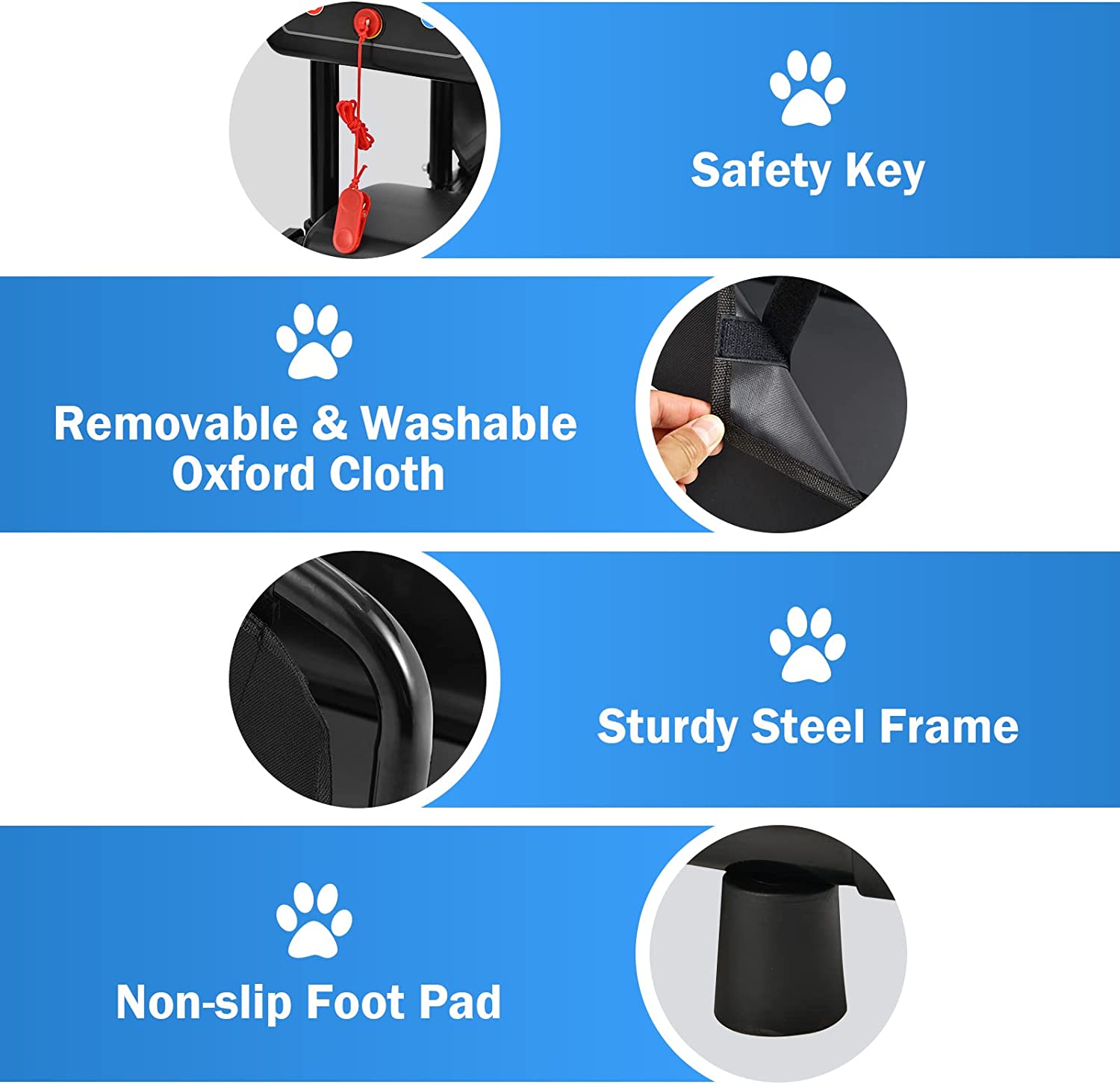 Pet Dog Treadmill Running Machine with Remote Control and LCD Display for Small/Medium-Sized Dogs