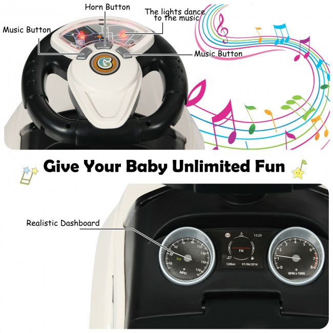 3 in 1 Ride on Push Car Toddler Stroller