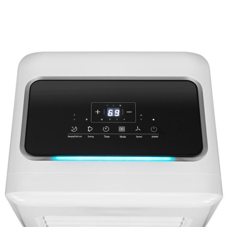 8000 BTU Portable Air Conditioner 3-in-1 AC Unit with Dehumidifier and Remote Control