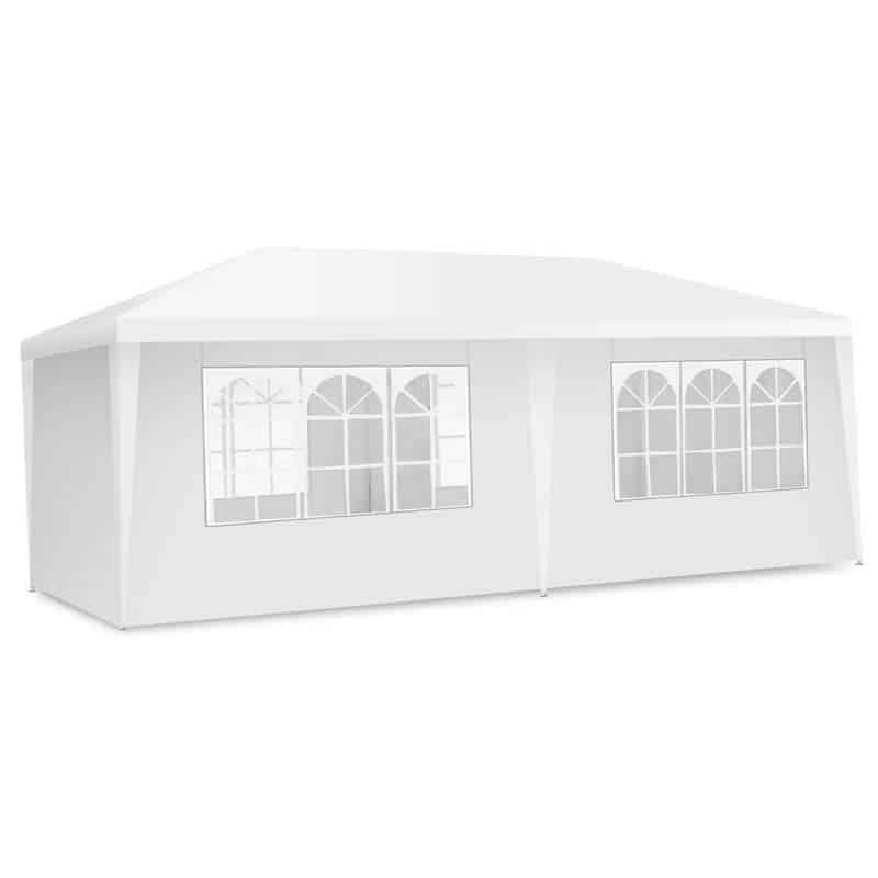 10' x 20' Outdoor Wedding Party Tent Camping Shelter Gazebo Canopy with 6 Sidewalls