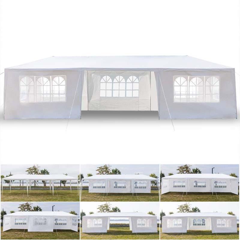 10' x 30' Party Tent Wedding Canopy Gazebo with Side Walls