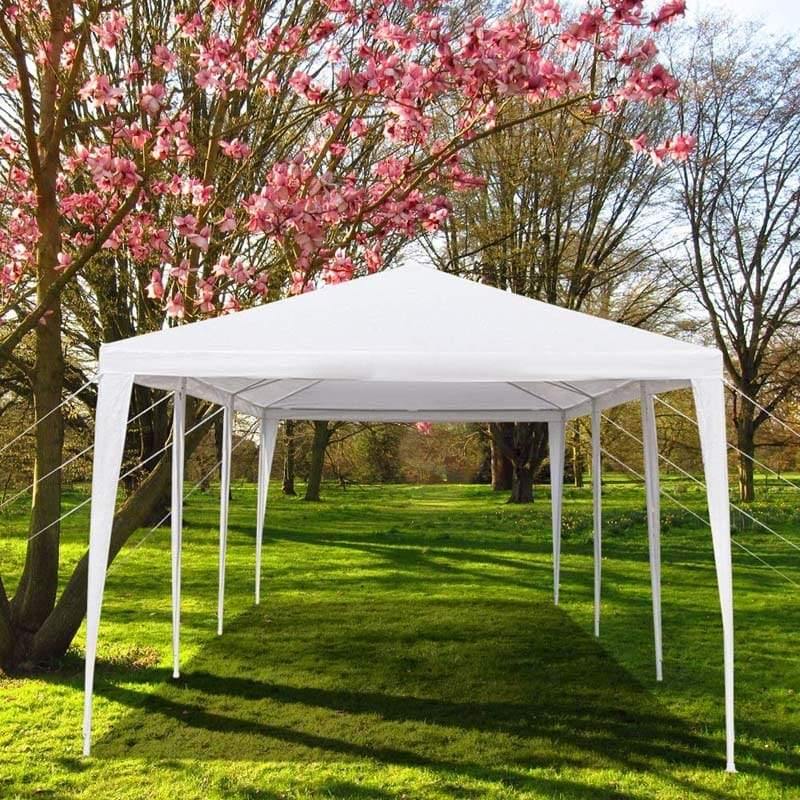 10' x 30' Outdoor Party Wedding Tent Canopy With 5 Sidewall