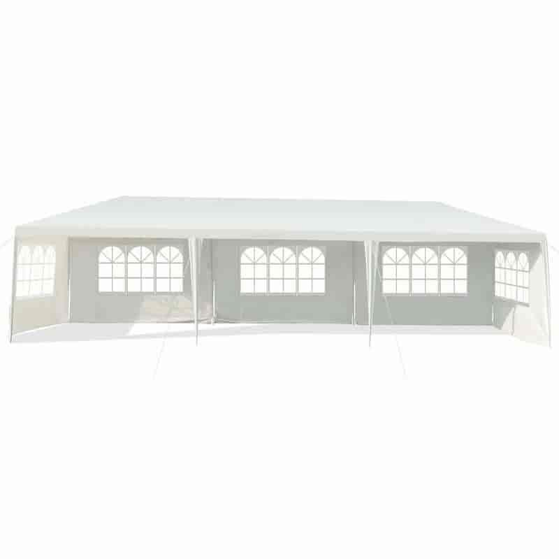 10' x 30' Outdoor Party Wedding Tent Canopy With 5 Sidewall