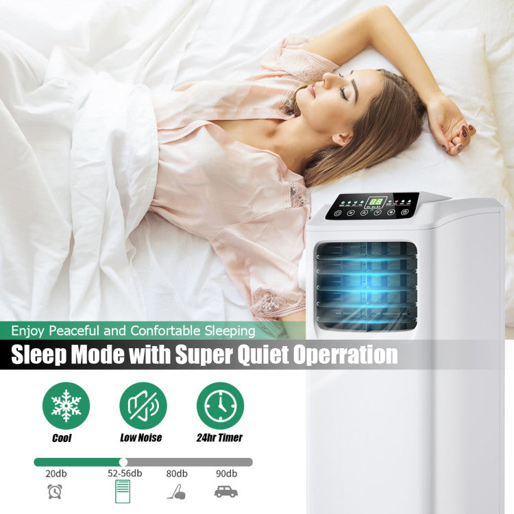 3-In-1 Multifunctional Air Cooler 8000BTU Portable Air Conditioner with Remote Control