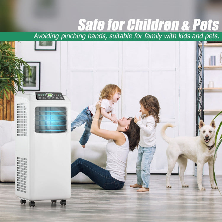 3-In-1 Multifunctional Air Cooler 8000BTU Portable Air Conditioner with Remote Control