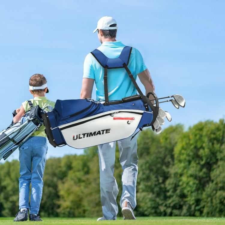 Complete Golf Clubs Package Set with Free Putter & Stand Bag for Men Women