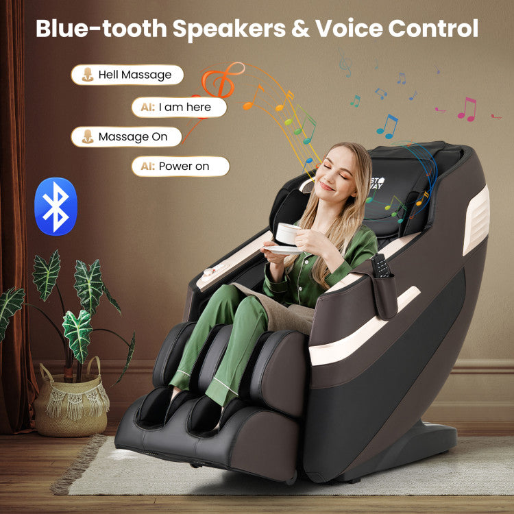Relaxation 44 - Fully Body Massage Chair with Airbags and Waist Heater