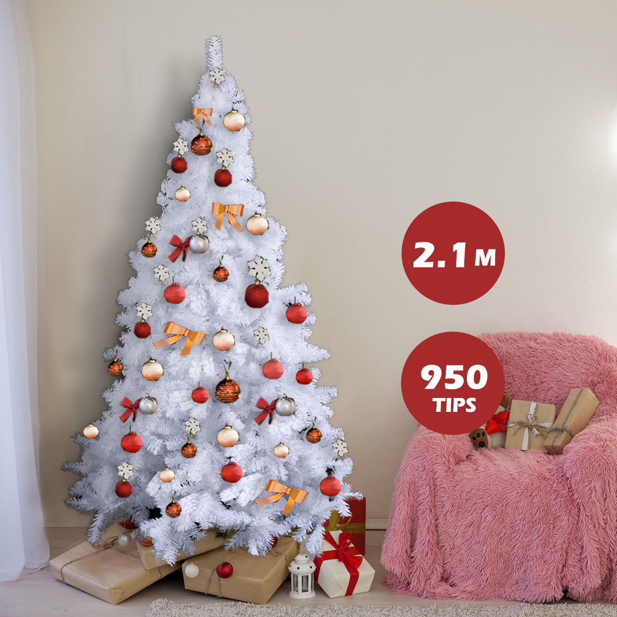 Artificial Christmas Tree Dreamy Holiday Festive Celebration Tree