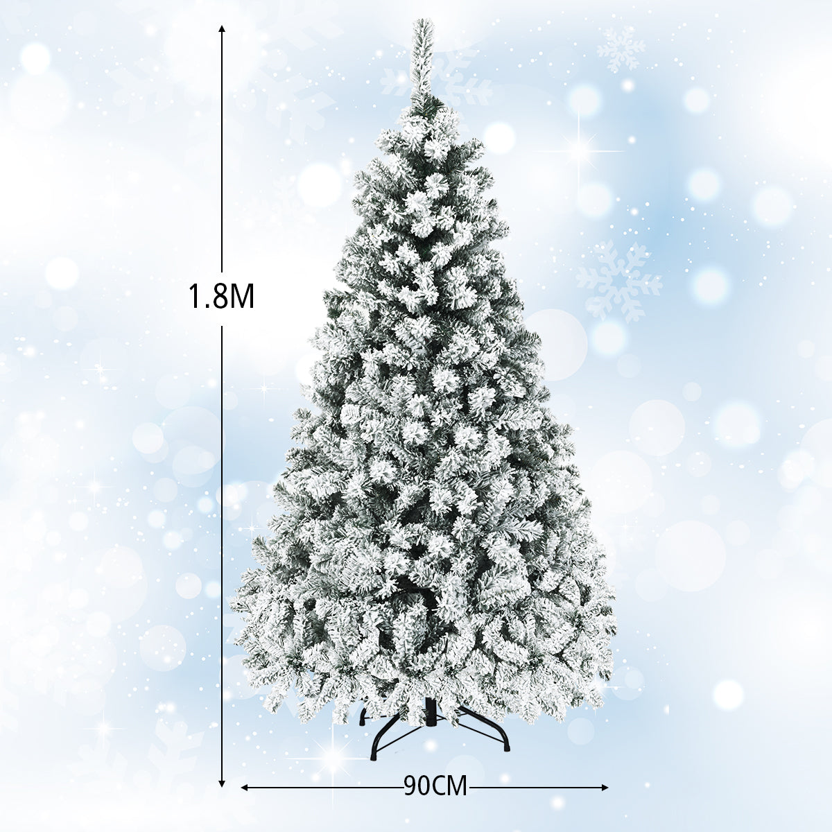 Artificial Christmas with LED Lights for Room Decoration