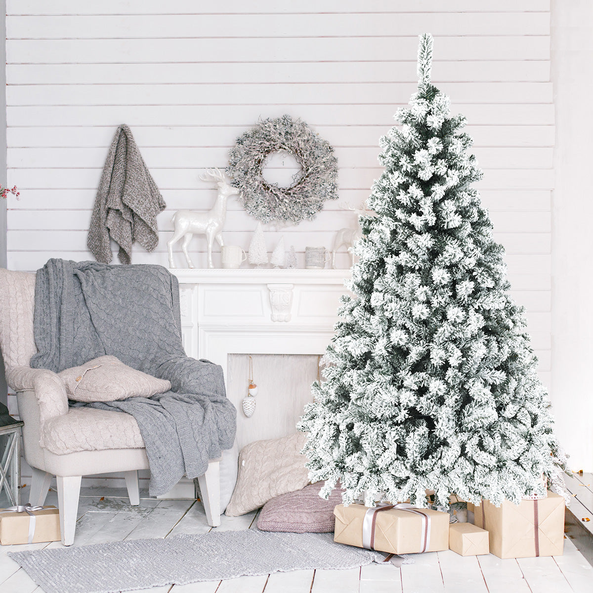 Artificial Christmas with LED Lights for Room Decoration