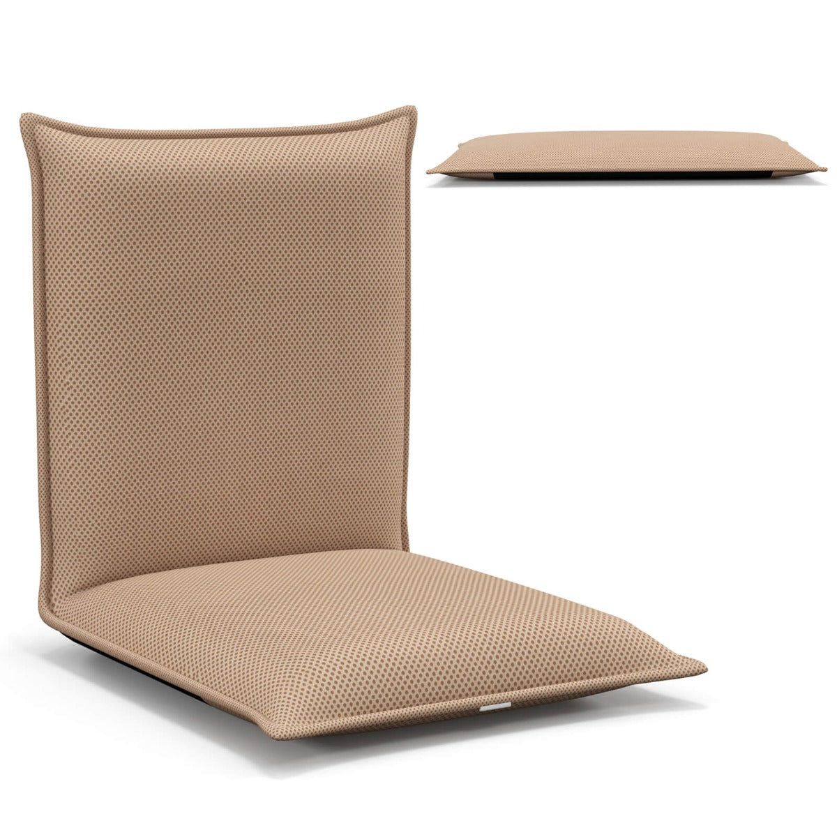 Foldable Floor Chair with Robust Armchair for Watching TV