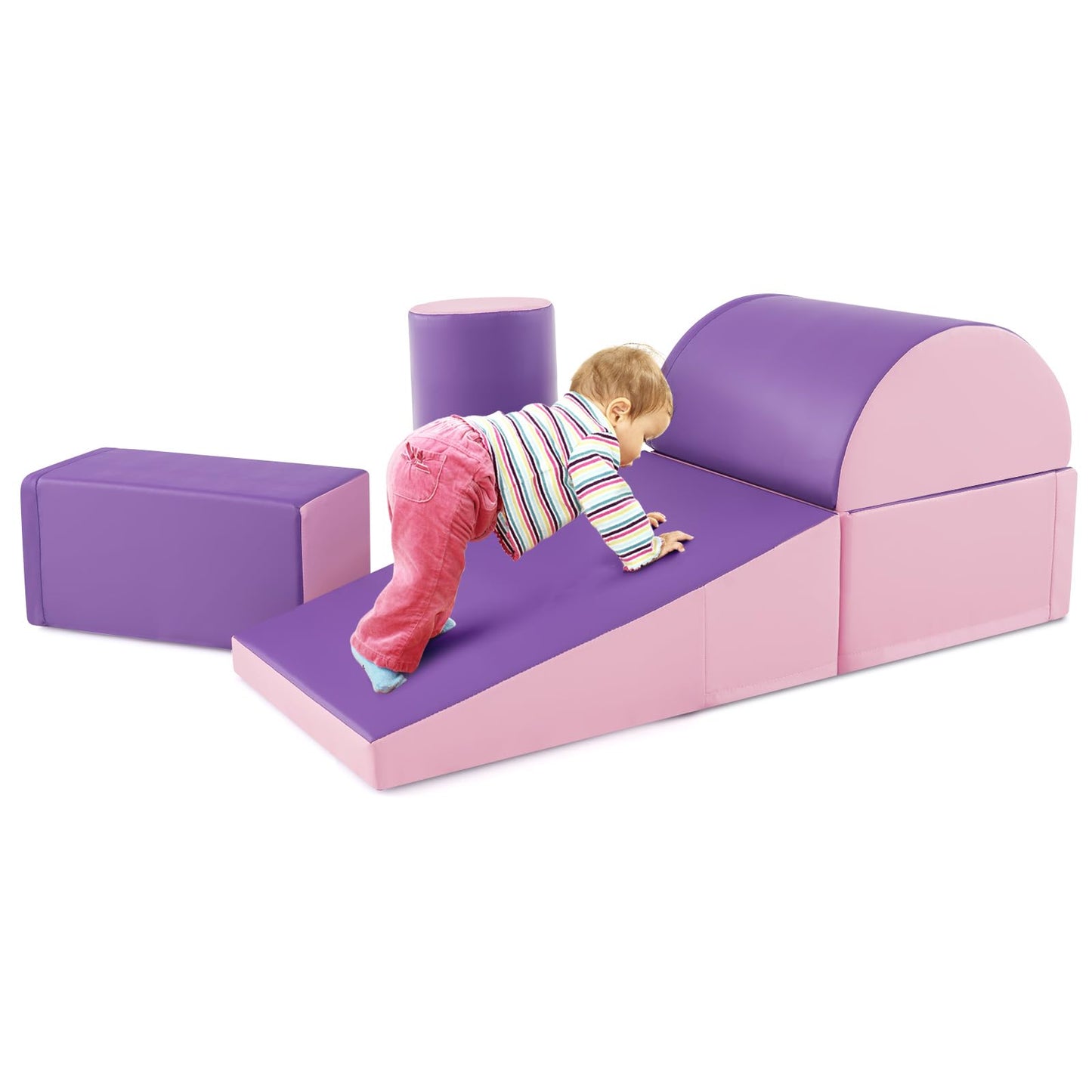 Kid Crawl Climb Foam Shapes Playset for Toddler