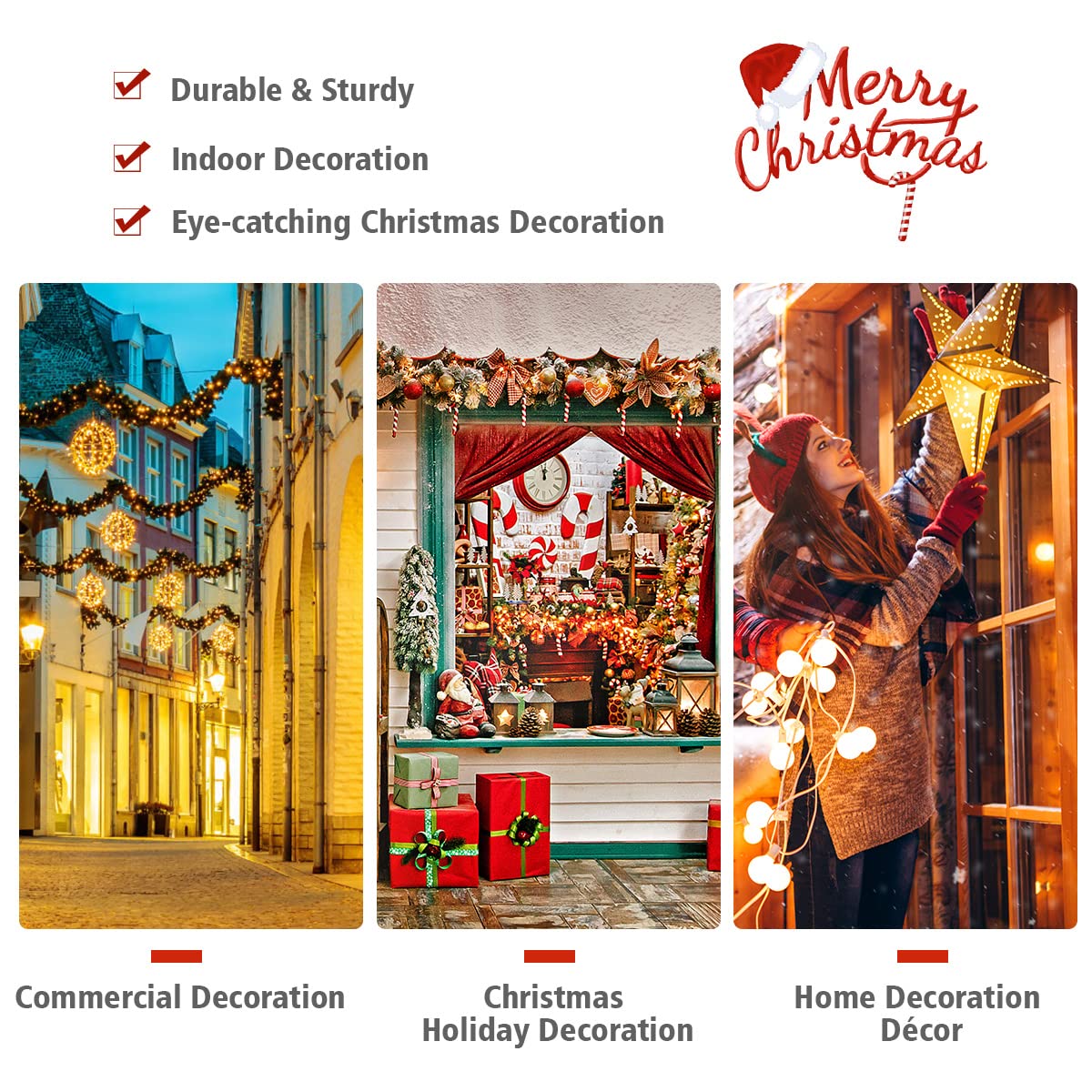Pre-Lit Artificial Holiday Christmas Xmas Tree with 11 Mode & Color Lights