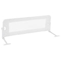 Hikidspace 120*42.5 cm Bed Rail Guard for Toddlers, Universal Baby Fold Down Bed Rail w/Adjustable Safety Strap