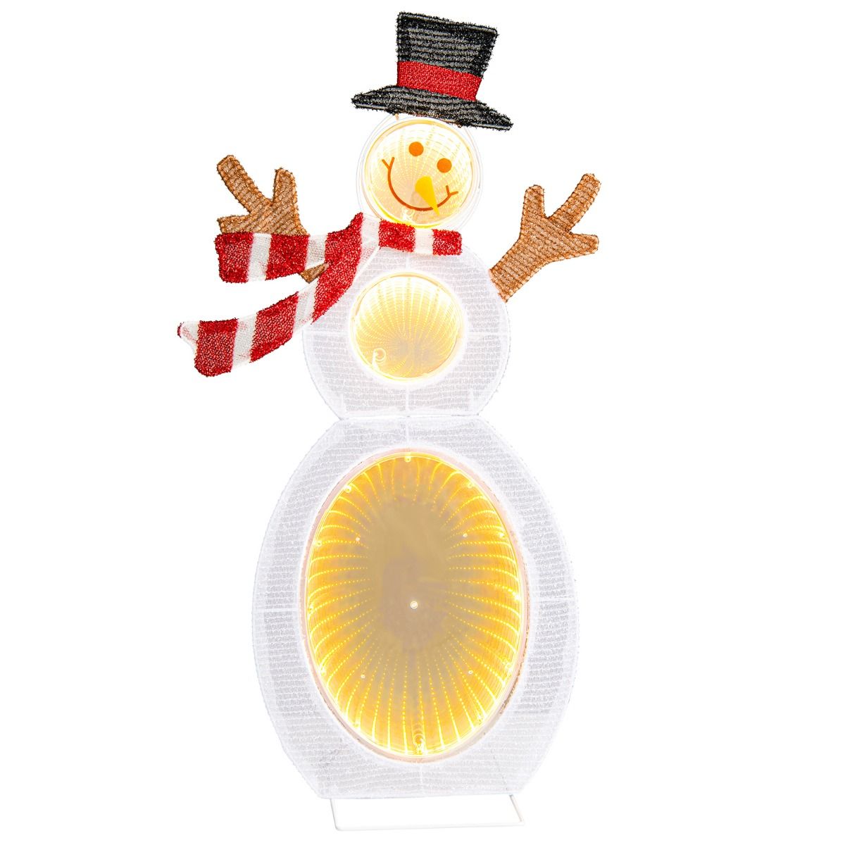 79 CM Lighted Snowman with 105 Built-in LED Lights