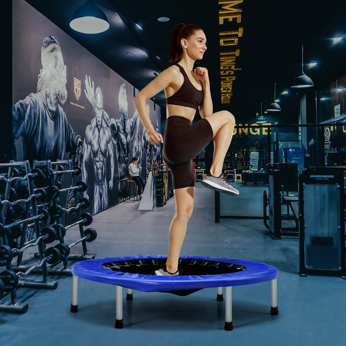 Portable Recreational Fitness Rebounder for Kids