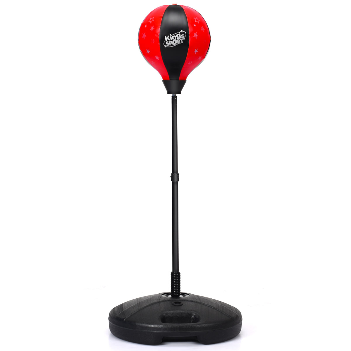 81cm-117cm Height Adjustable Punching Ball Set with Large Capacity Base