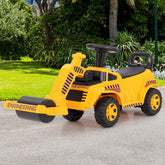 Ride on Road Roller Toddler Ride on Car with Adjustable Roller