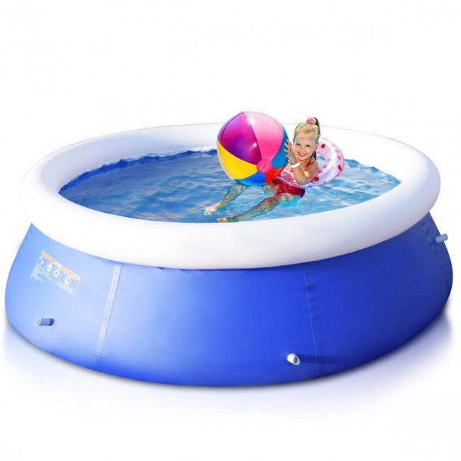 8'x30" Kid Inflatable Swimming Pool