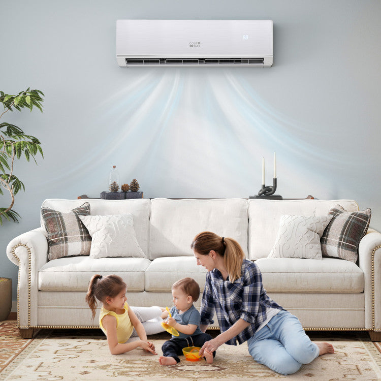 24000 BTU 25 SEER2 208-230V Mini Split Air Conditioner and Heater WiFi Enabled