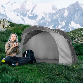 1 Person Portable Camping Tent Cot Outdoor Compact Tent
