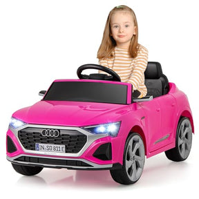 Licensed Audi SQ8 Kids Ride on Car, 12V Electric Vehicle with Remote Control