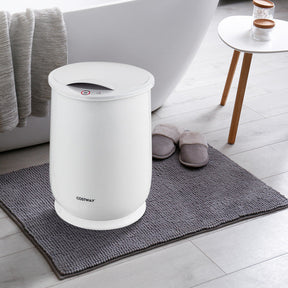 21L Portable Towel Warmer Bucket Spa Hot Towel Heater with Auto Shut off and Fragrance Holder for Bathroom