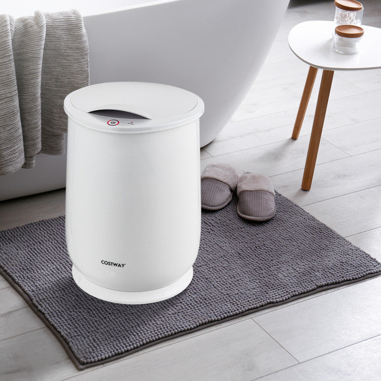 21L Portable Towel Warmer Bucket Spa Hot Towel Heater with Auto Shut off and Fragrance Holder for Bathroom