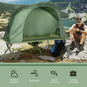 1 Person Portable Camping Tent Cot Outdoor Compact Tent
