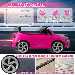 Licensed Audi SQ8 Kids Ride on Car, 12V Electric Vehicle with Remote Control