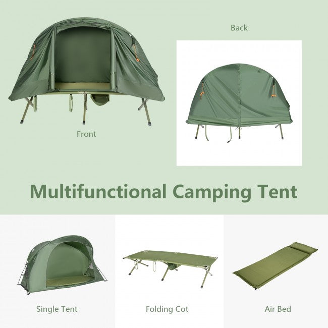 1 Person Portable Camping Tent Cot Outdoor Compact Tent