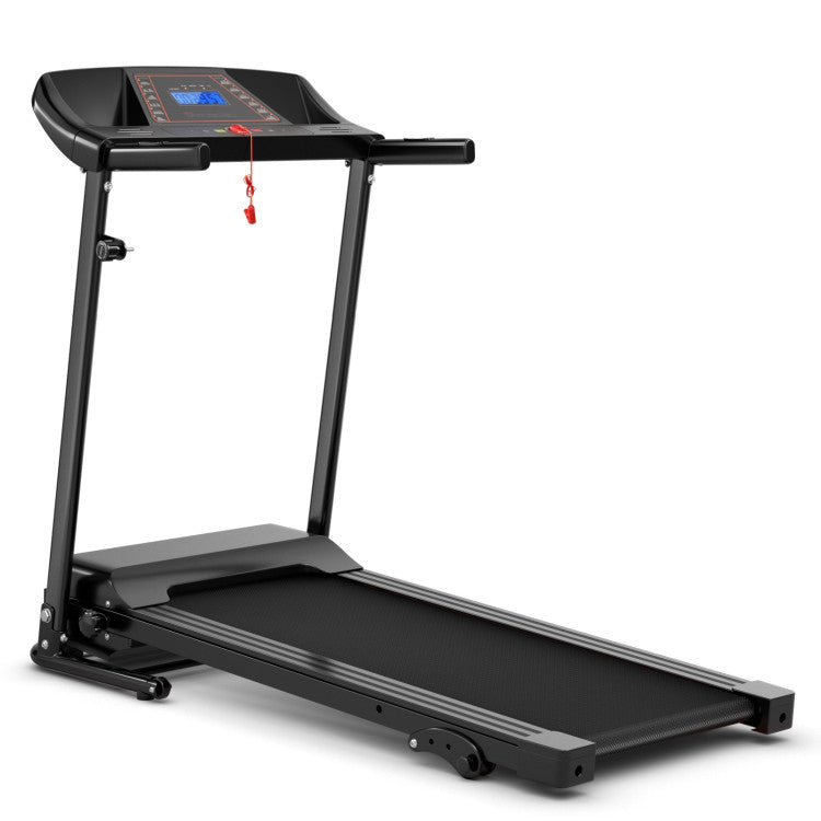1.0 HP Foldable Electric Treadmill with  LCD Screen for Home