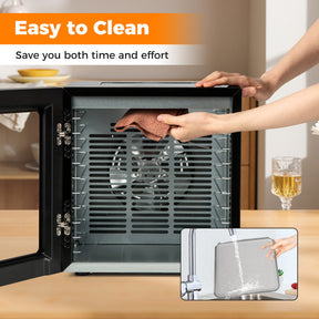 10 Stainless Steel Trays Dryer with 10 Presets