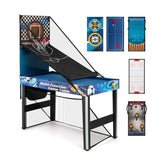 10-in-1 Combo Game Table Set Multi Game Table with Table Tennis Includes Complete Accessories
