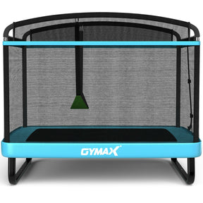 6 Feet Kids Entertaining Trampoline with Swing Safety Fence