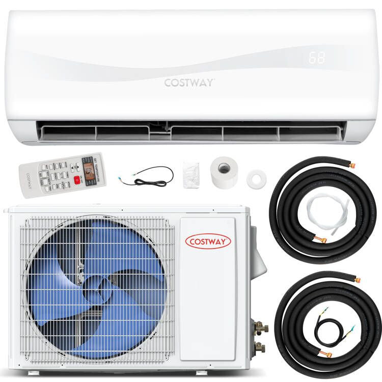 12000 BTU 20 SEER2 115V Ductless Mini Split Air Conditioner with Self-cleaning