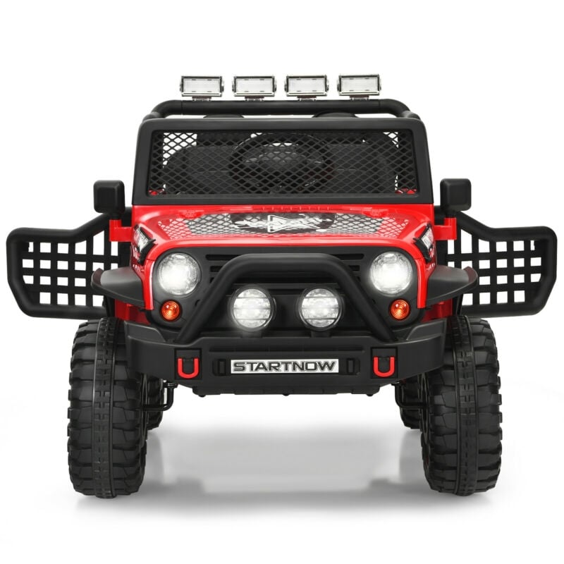 12V Battery Powered Kids Ride Truck Electric Vehicle with Parental Remote Control