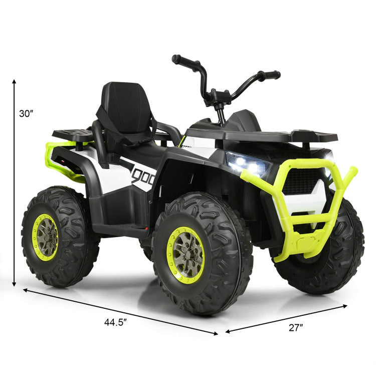 12V Kids Electric 4-Wheel ATV Quad with MP3 and LED Lights
