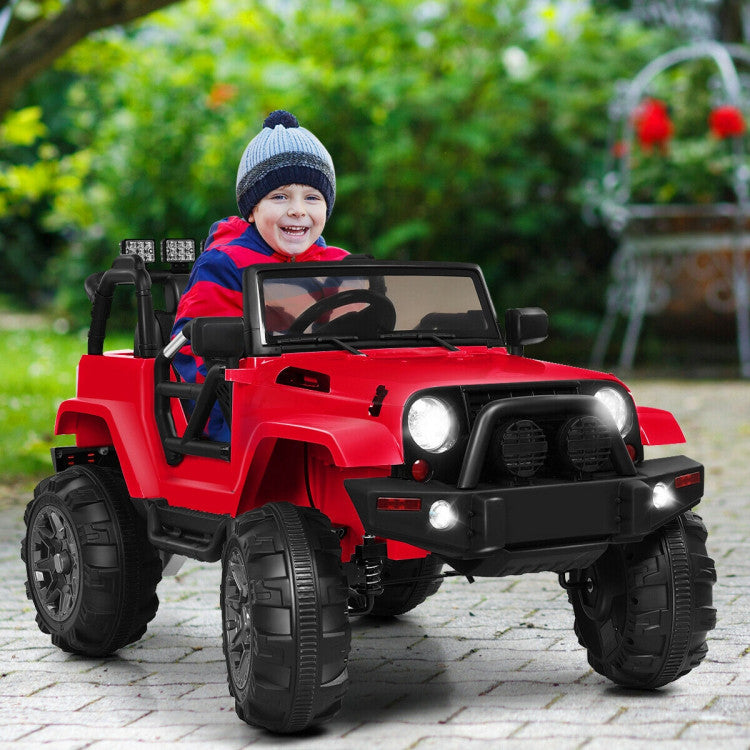 12V Kids Remote Control Riding Truck Car Battery Powered Toy Car