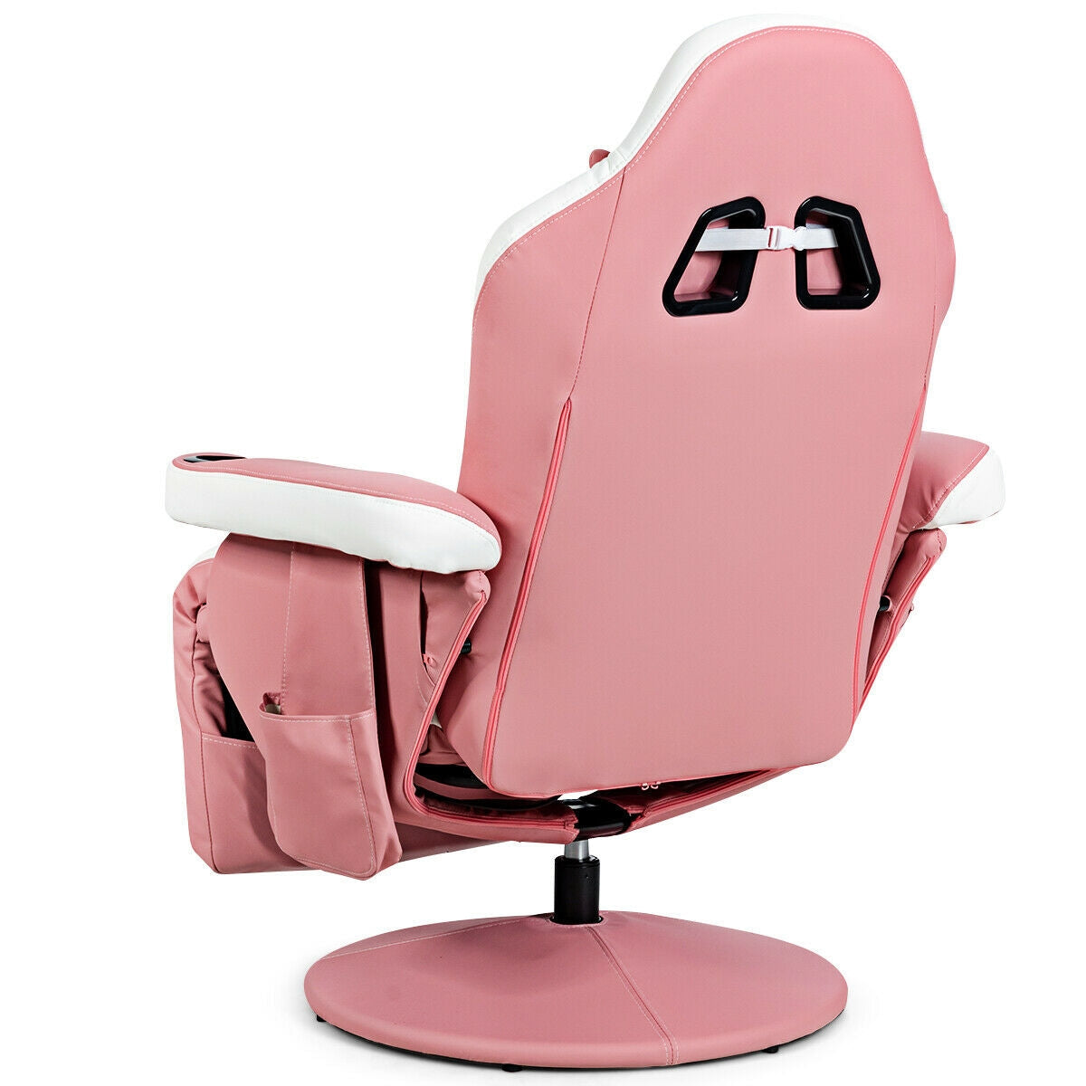 Ergonomic High Back Massage Gaming Chair with Pillow