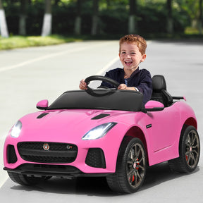 12V Jaguar F-Type SVR Kids Ride On Car Battery Powered Car with Remote Control