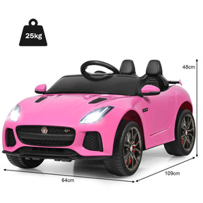 12V Jaguar F-Type SVR Kids Ride On Car Battery Powered Car with Remote Control
