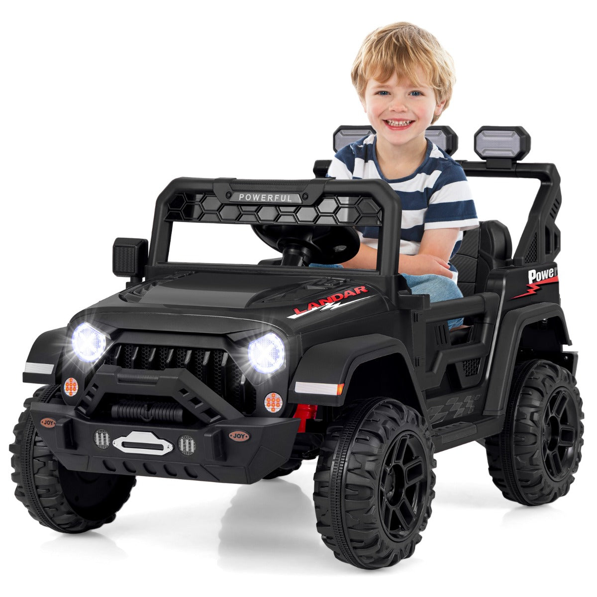 12V Kids Ride on Truck Electric Toy Car with Remote Control