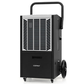 140 Pints Portable Commercial Dehumidifier 4500 Sq.Ft Crawl Space Industrial Dehumidifier with 24H Timer and Lockable Wheels