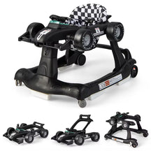 Hikidspace 4-in-1 Baby Walker, Foldable Activity Car Baby Walker