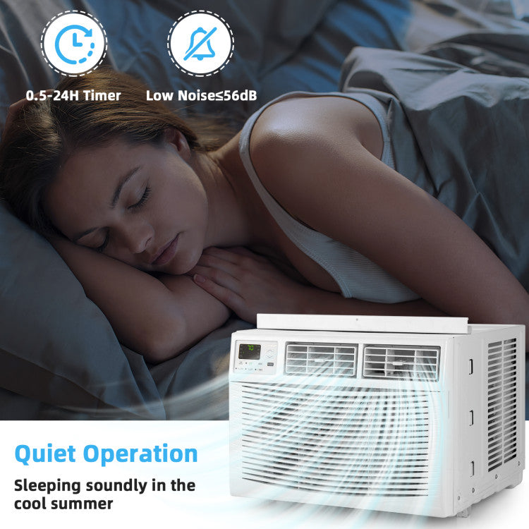 15000 BTU Window Air Conditioner 3 In 1 Wall AC Unit with Remote Control and Reusable Filter