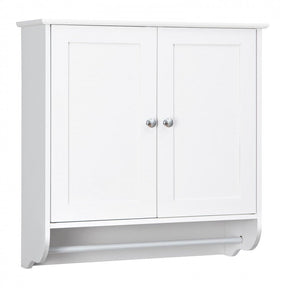 Laundry Room Bundle: Wooden Cabinet,Wall-Mounted Bathroom Storage, Clothe Dryer, Laundry Basket
