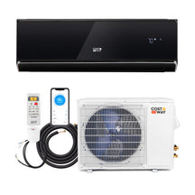 18000 BTU 4-in-1 Mini Split Air Conditioner & Heater 21 SEER2 208-230V Wifi Enabled Inverter AC Unit with Self-Cleaning Function and Auto Defrost