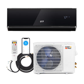 18000 BTU 4-in-1 Mini Split Air Conditioner & Heater 21 SEER2 208-230V Wifi Enabled Inverter AC Unit with Self-Cleaning Function and Auto Defrost